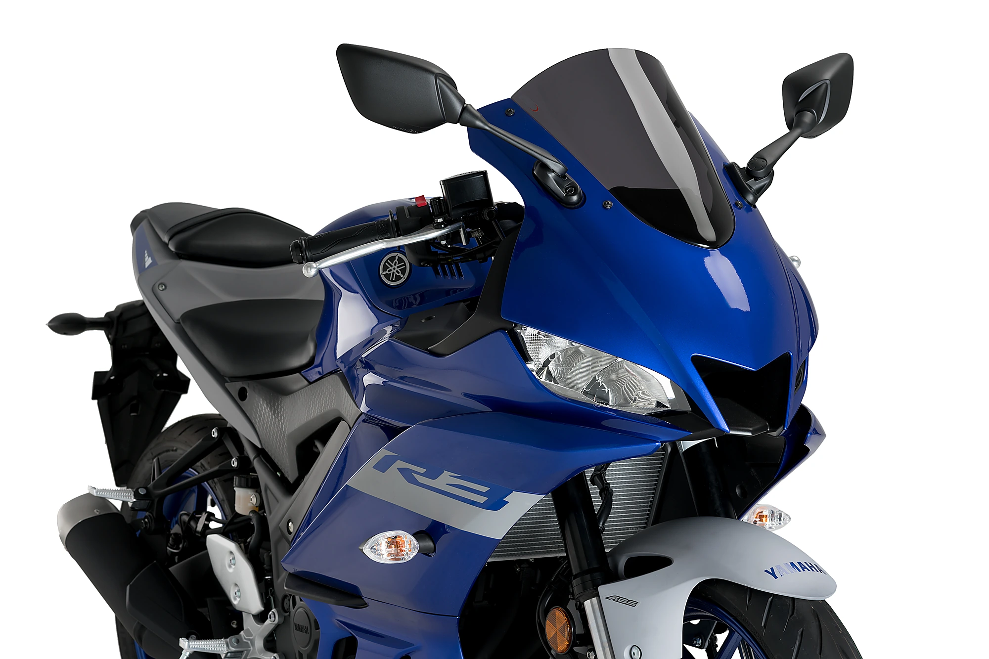 R-Racer Scheibe - 3737 - YAMAHA YZF-R3 - Bj. 2019-2026