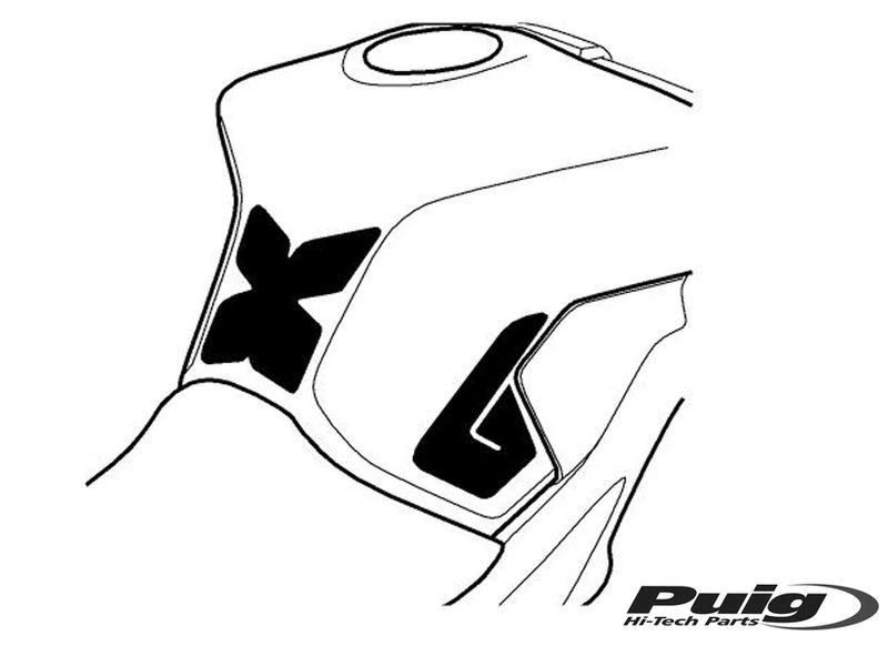 Tankpad modellspezifisch - 8439 - YAMAHA MT-09 - Bj. 2013-2026