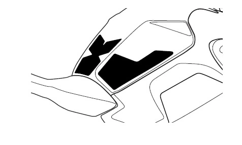 Tankpad modellspezifisch - 9294 - YAMAHA MT-10 - Bj. 2016-2021