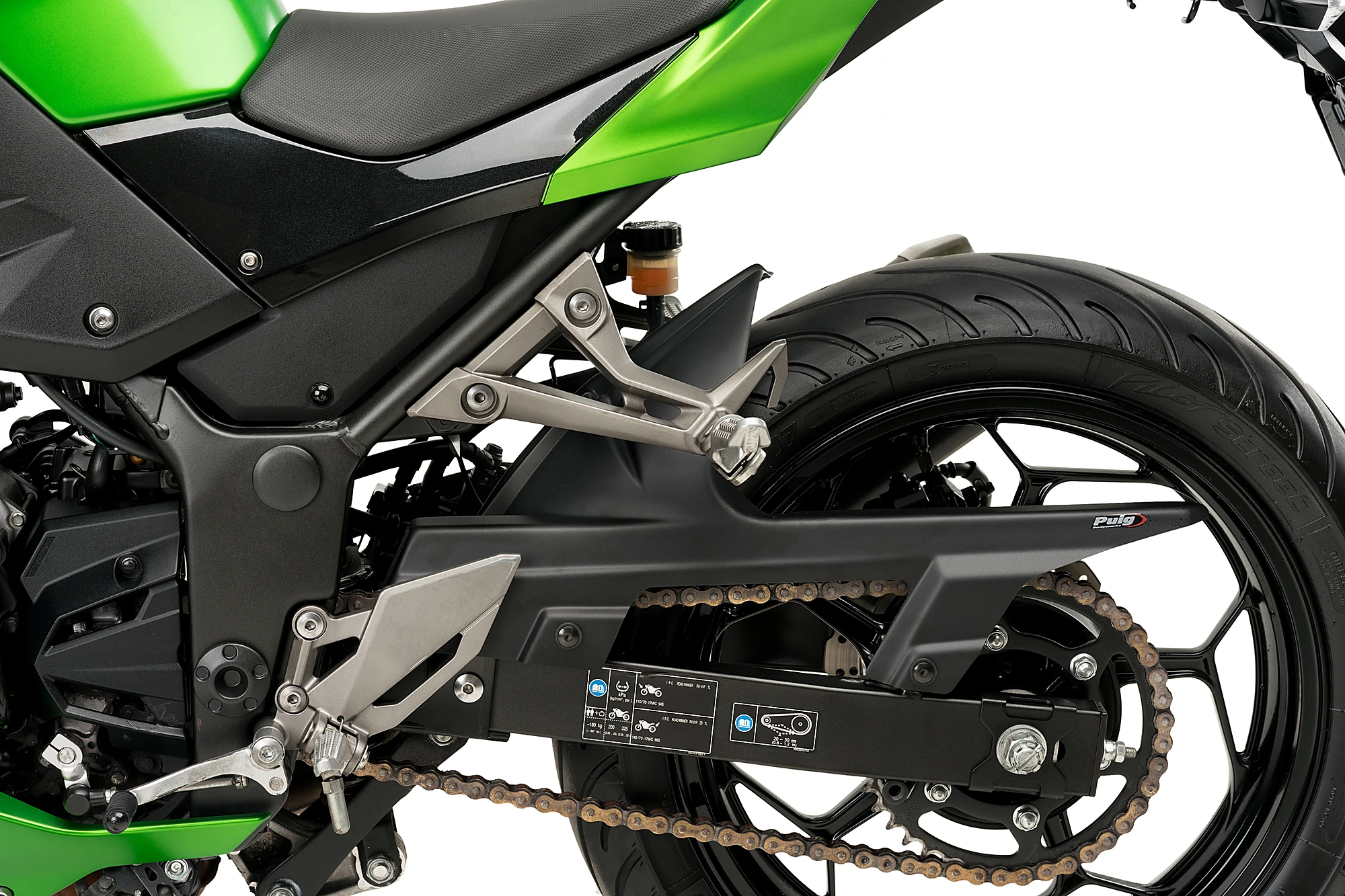 Hinterradabdeckung - 6843 - KAWASAKI - Bj. 2013-2017