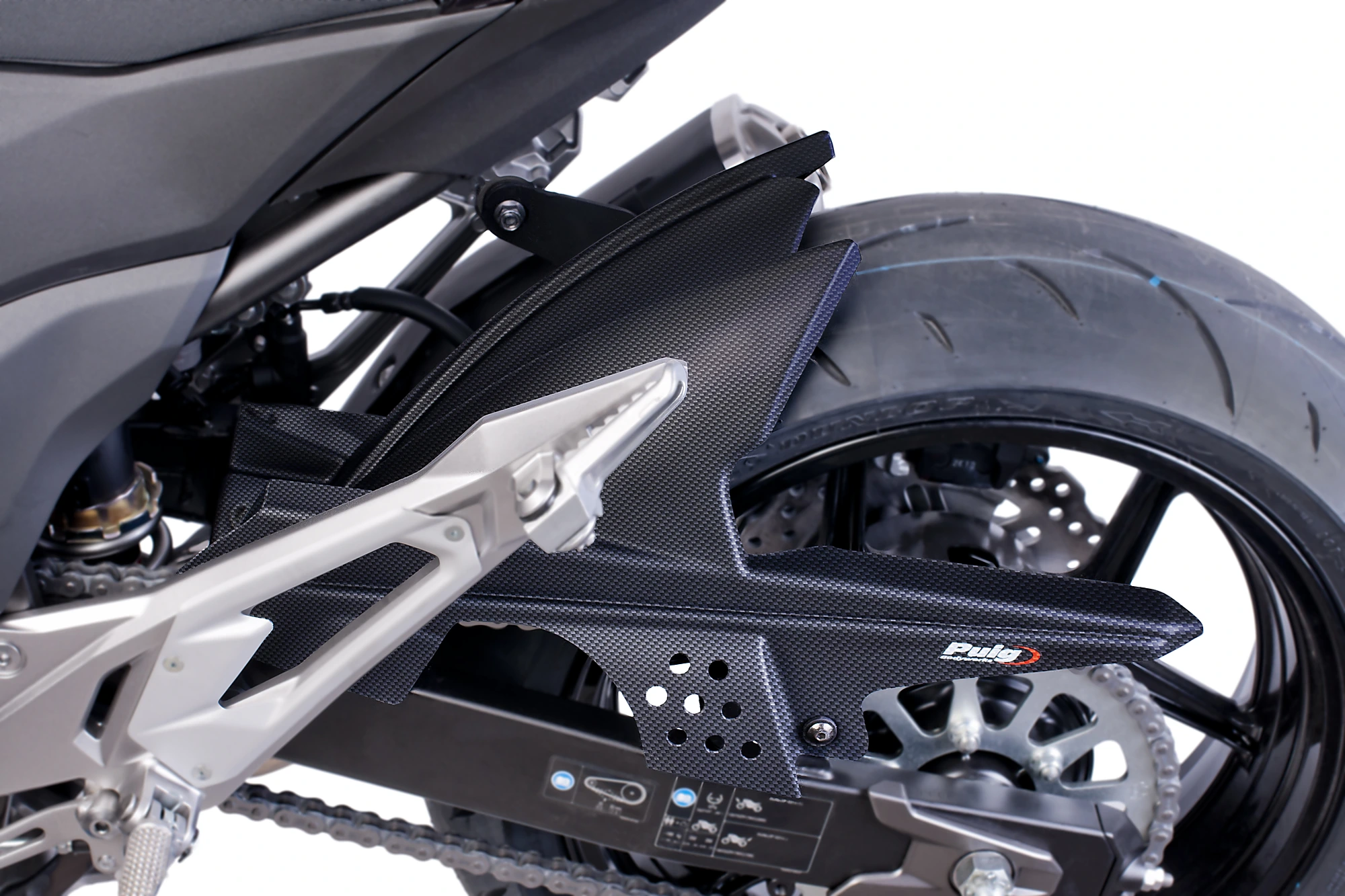Hinterradabdeckung - 6462 - KAWASAKI Z800 - Bj. 2013-2016