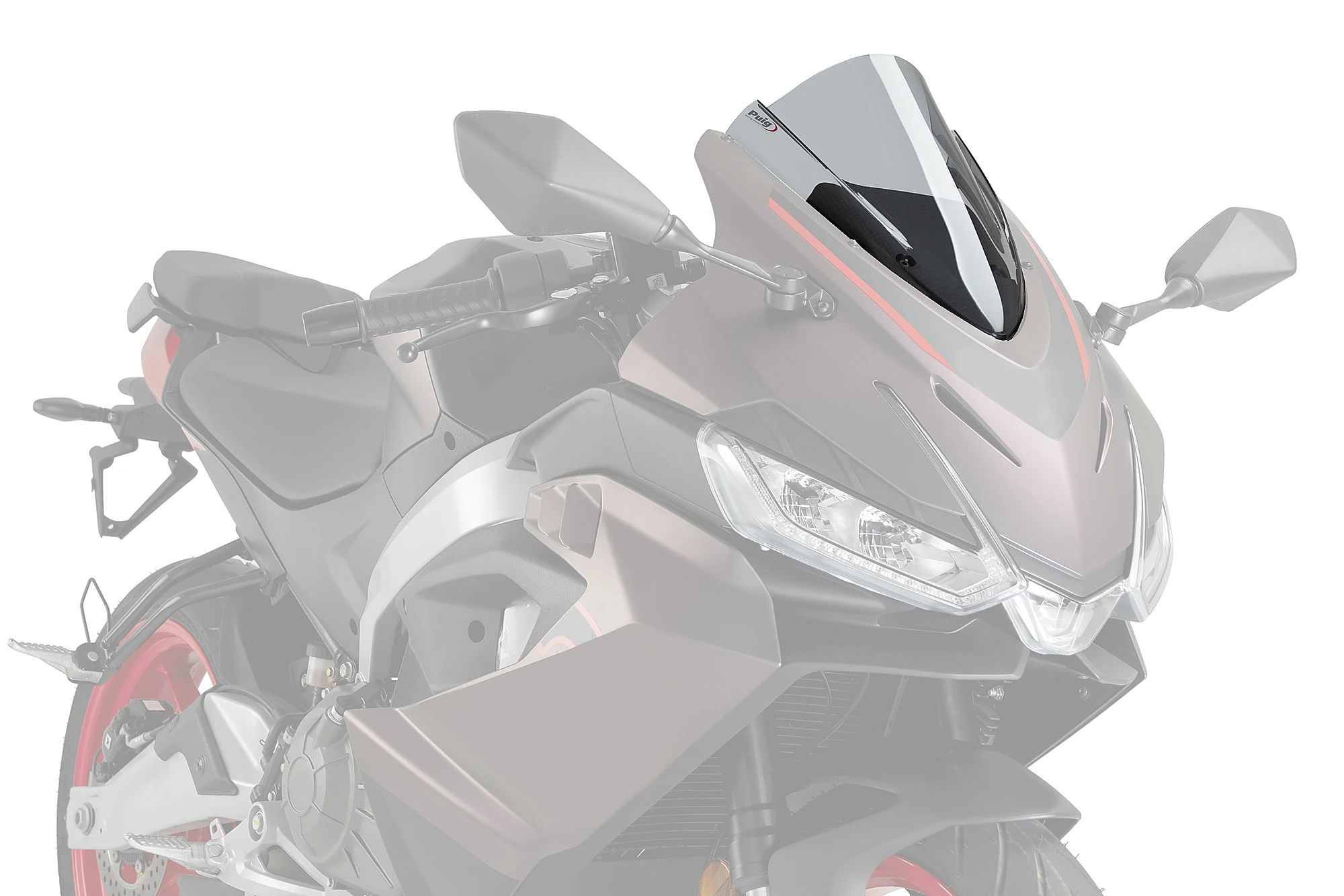 Z-Racing Scheibe - 4110 - APRILIA TUONO 1000R - Bj. 2006-2010
