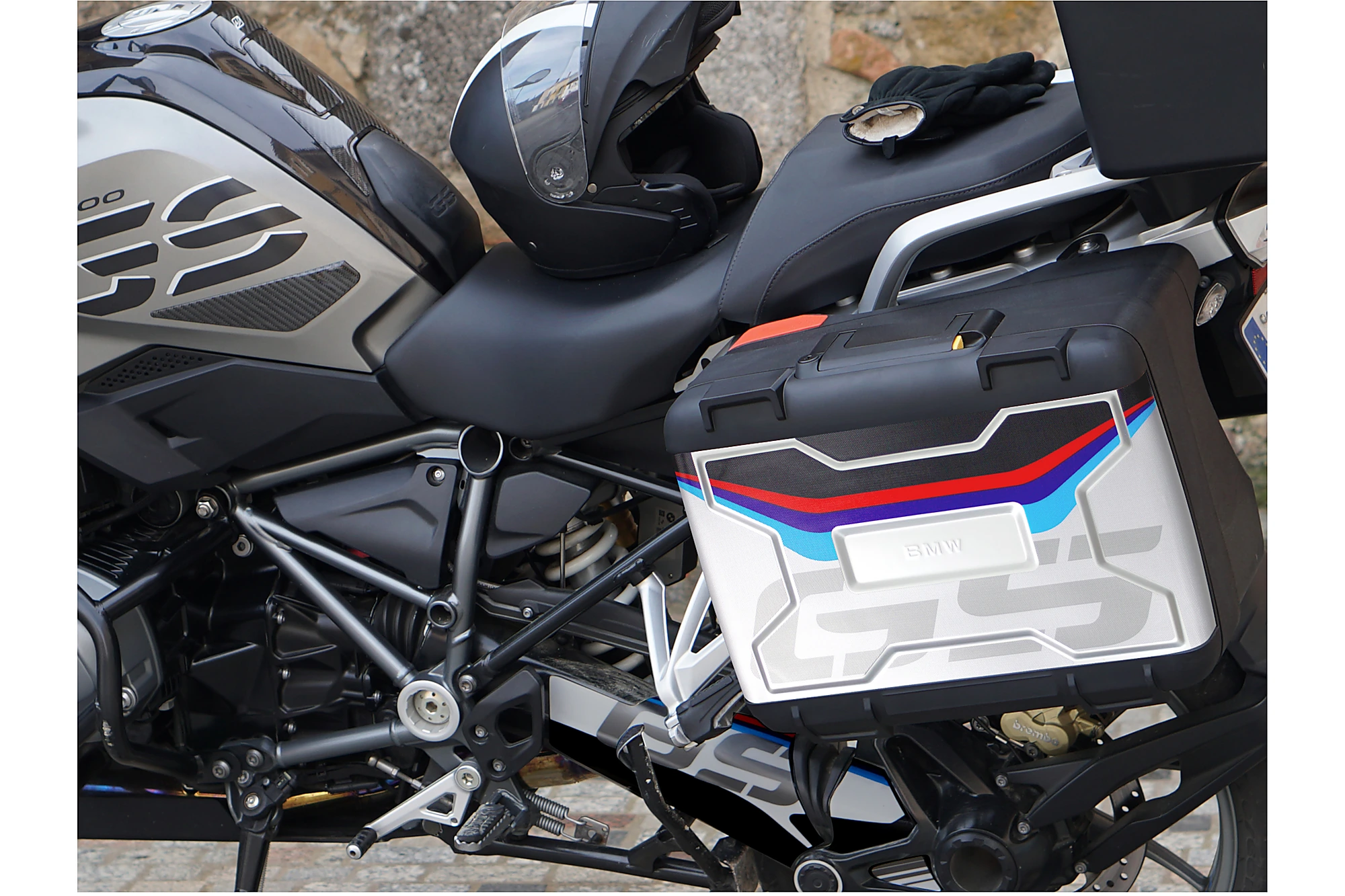Klebebefestigungs-Set für Seitenkofferträger BMW - 20216