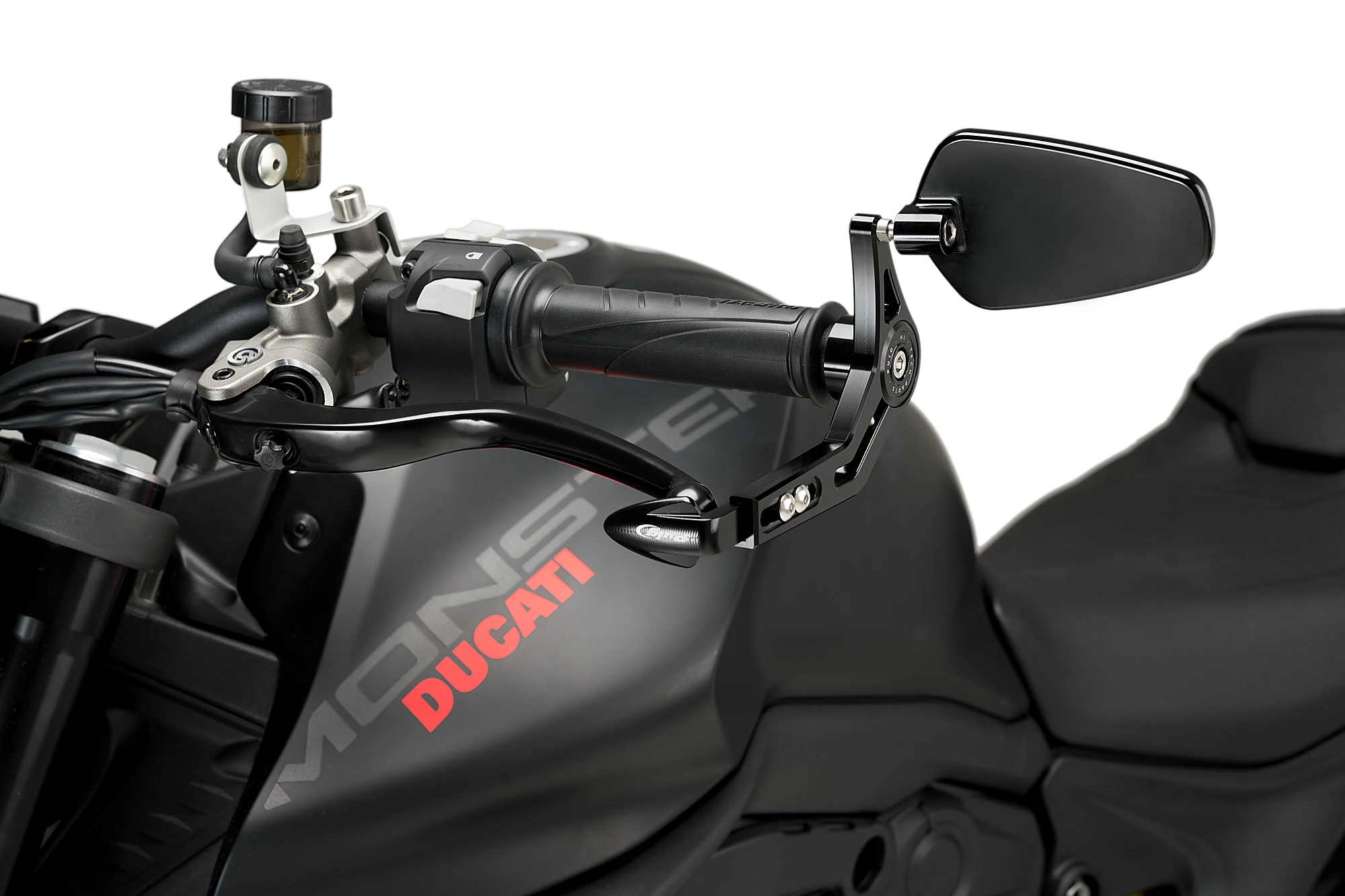 Kupplungshebelschutz mit Pro-Rückspiegel - 21441 - DUCATI MONSTER 937 - Bj. 2021-2025
