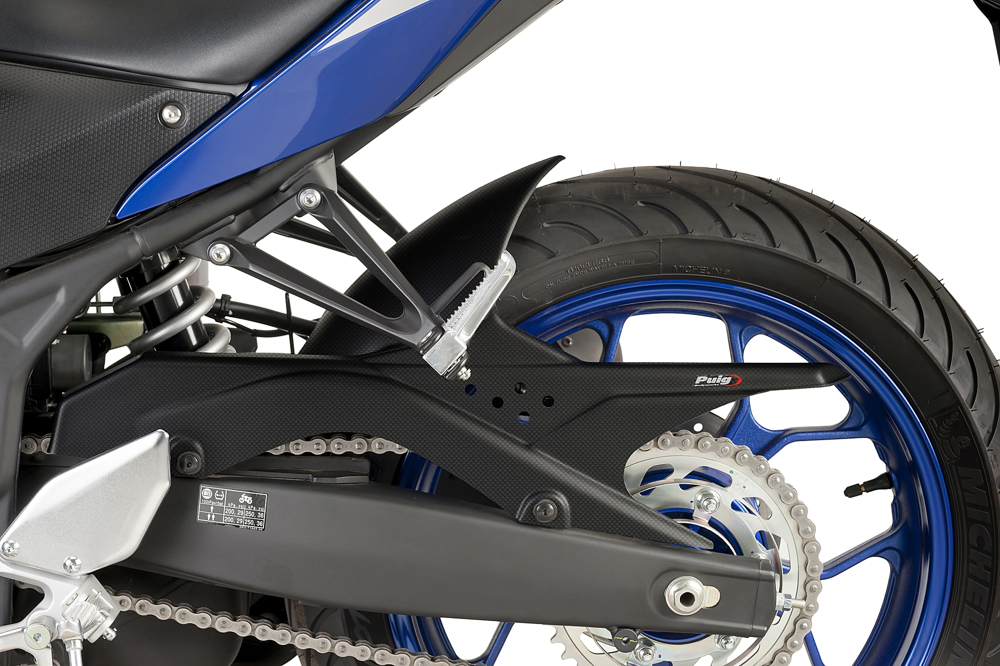 Hinterradabdeckung - 8558 - YAMAHA - Bj. 2015-2026