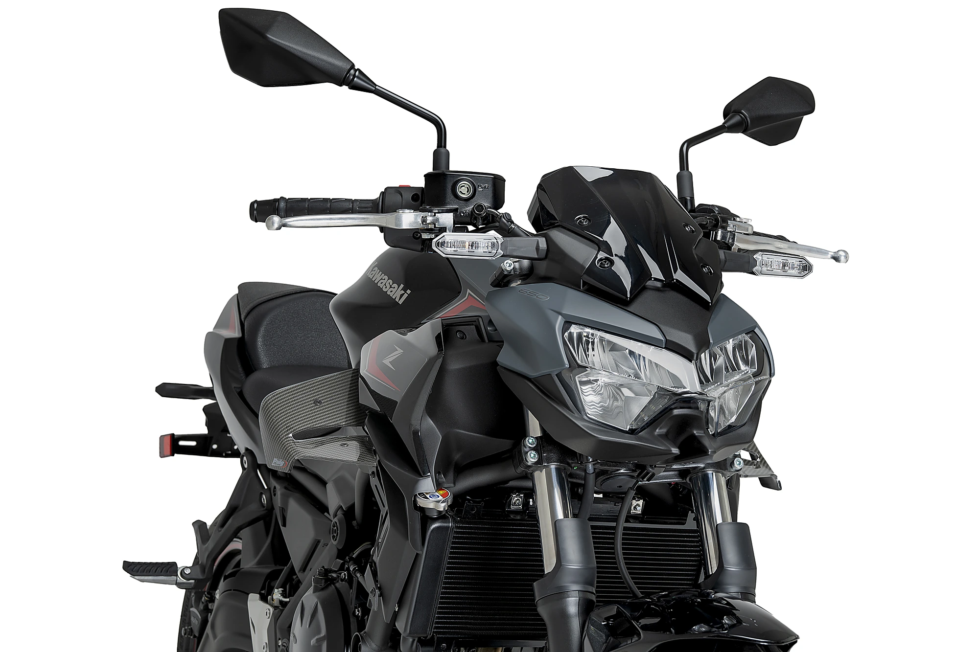 D12 Spoiler - 22472 - KAWASAKI Z650 - Bj. 2020-2026