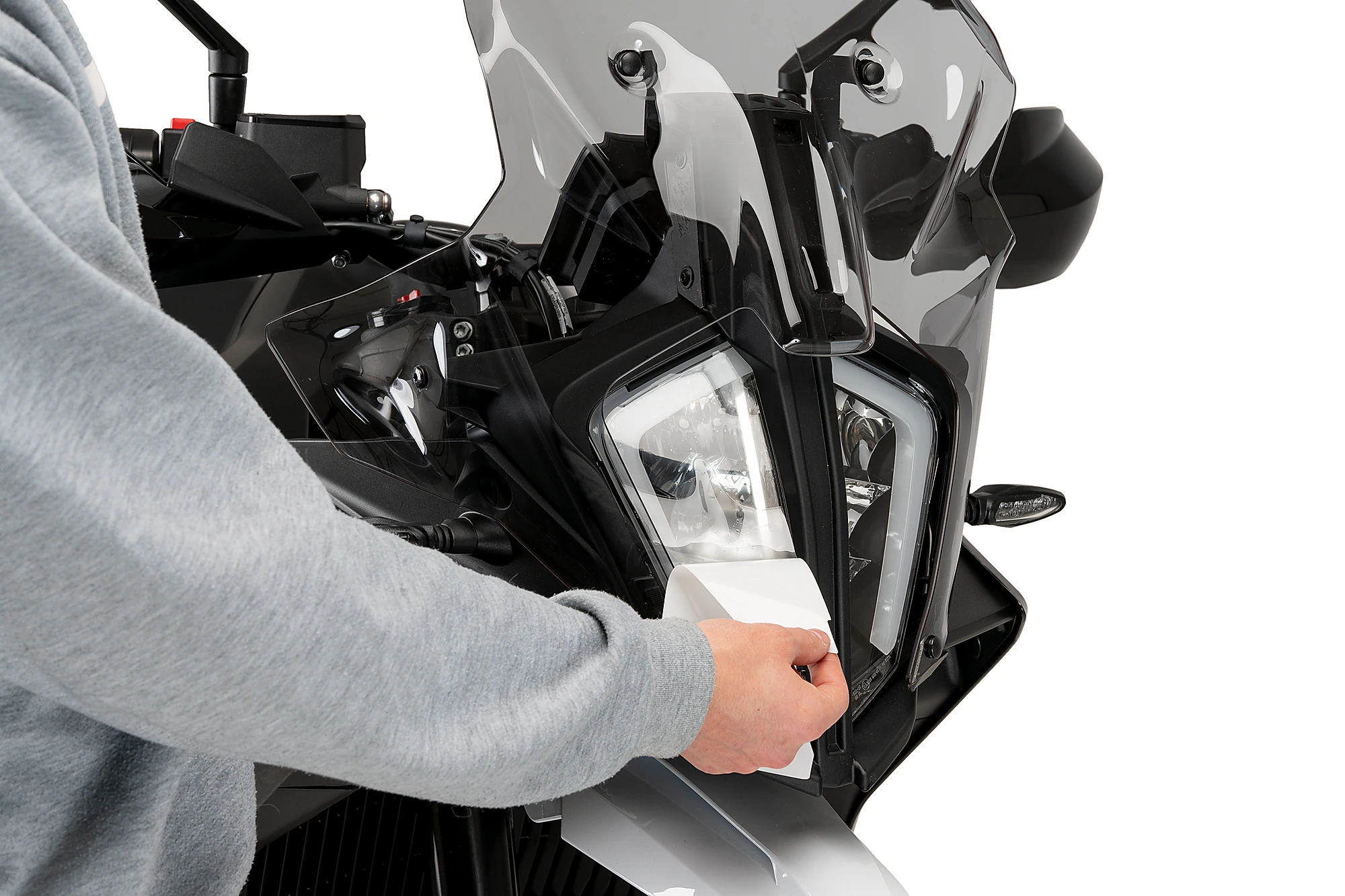 Scheinwerferschutz Adhere - 21613 - KTM - Bj. 2023-2026