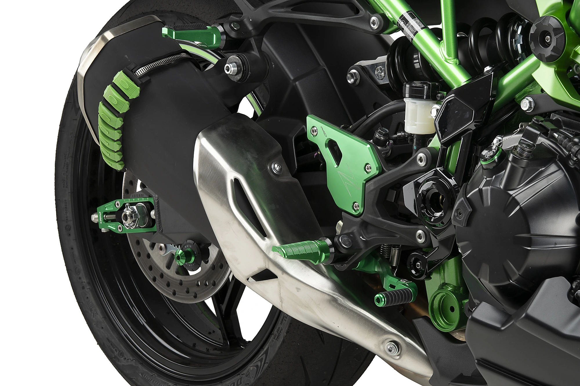 Fersenschutzplatten - 22007 - KAWASAKI Z900 - Bj. 2023-2026