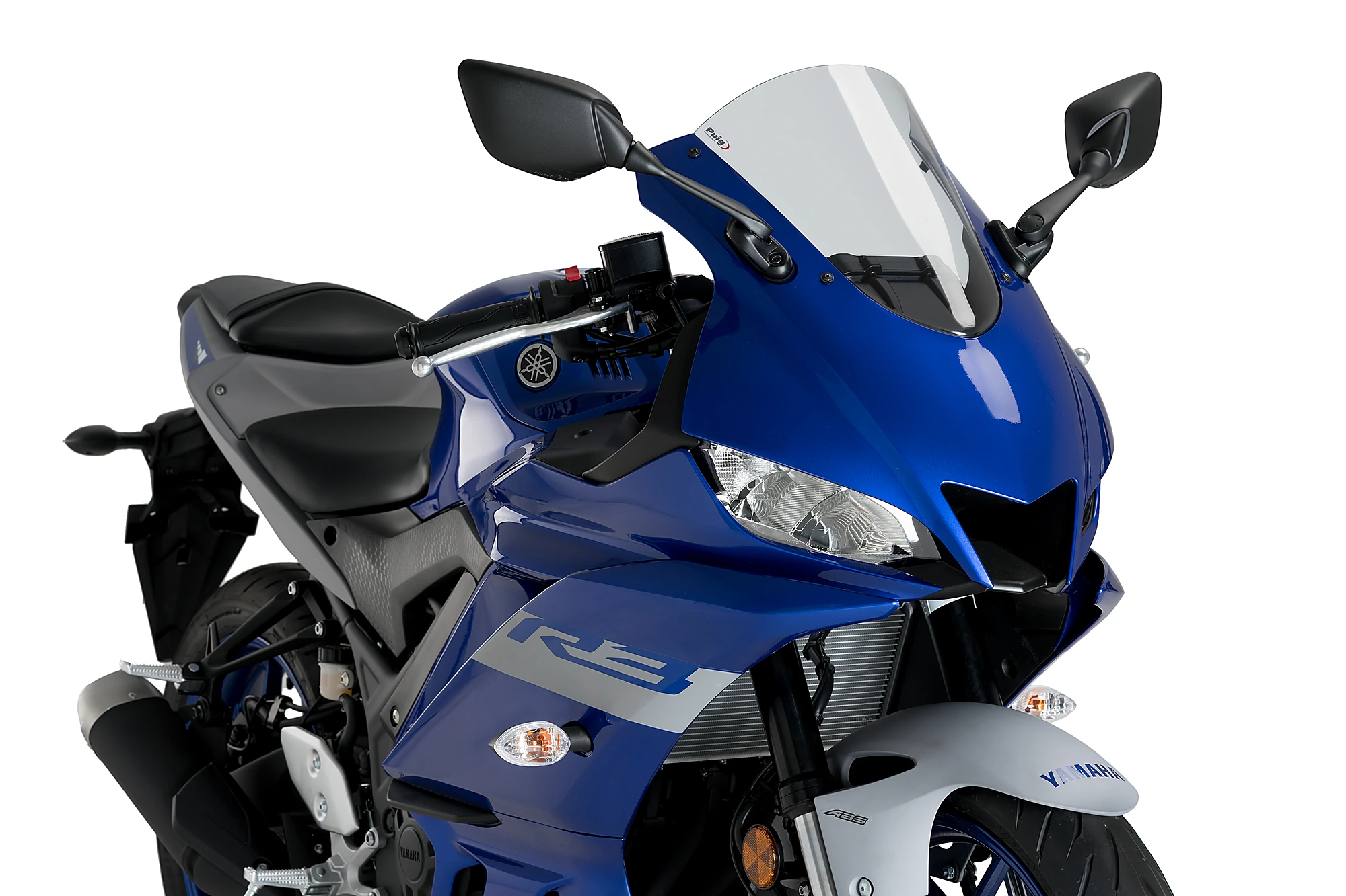 R-Racer Scheibe - 3737 - YAMAHA YZF-R3 - Bj. 2019-2026