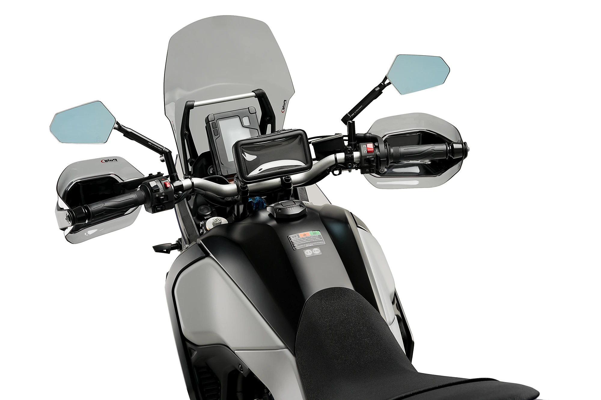 Halterungen für Mobiltelefone und Schutzhüllen - 3530 - KAWASAKI / YAMAHA - Bj. 2016-2026