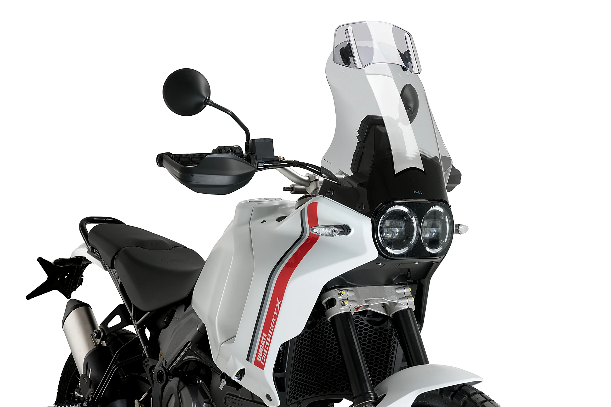 Tourenscheibe mit Spoilerscheibe - 21438 - DUCATI DESERT X - Bj. 2022-2025