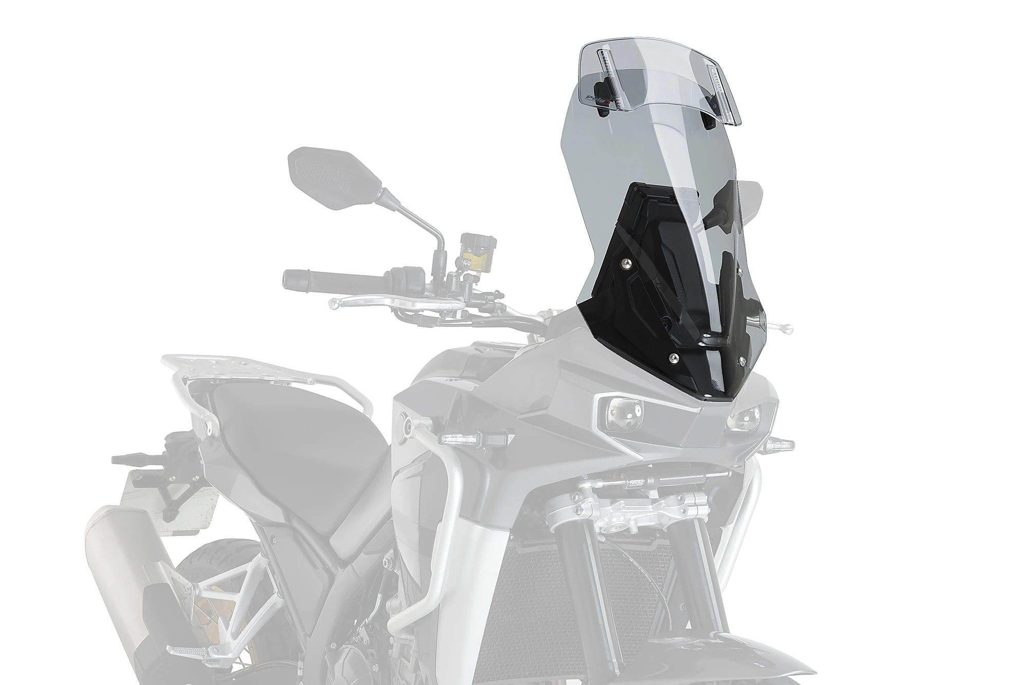 Tourenscheibe mit Spoilerscheibe - 5904 - KAWASAKI GTR 1400 - ab Bj. 2007