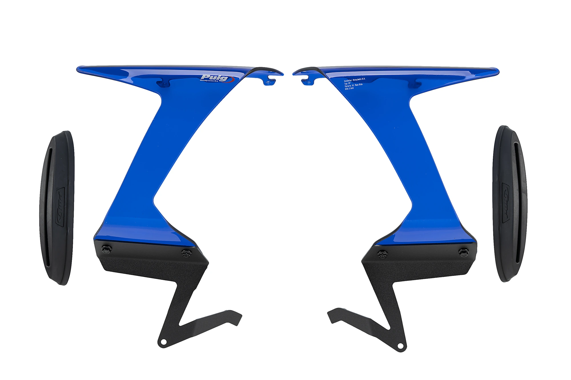 Seitliche Spoiler Race - 21858 - KAWASAKI ZX-6R NINJA - Bj. 2024-2026