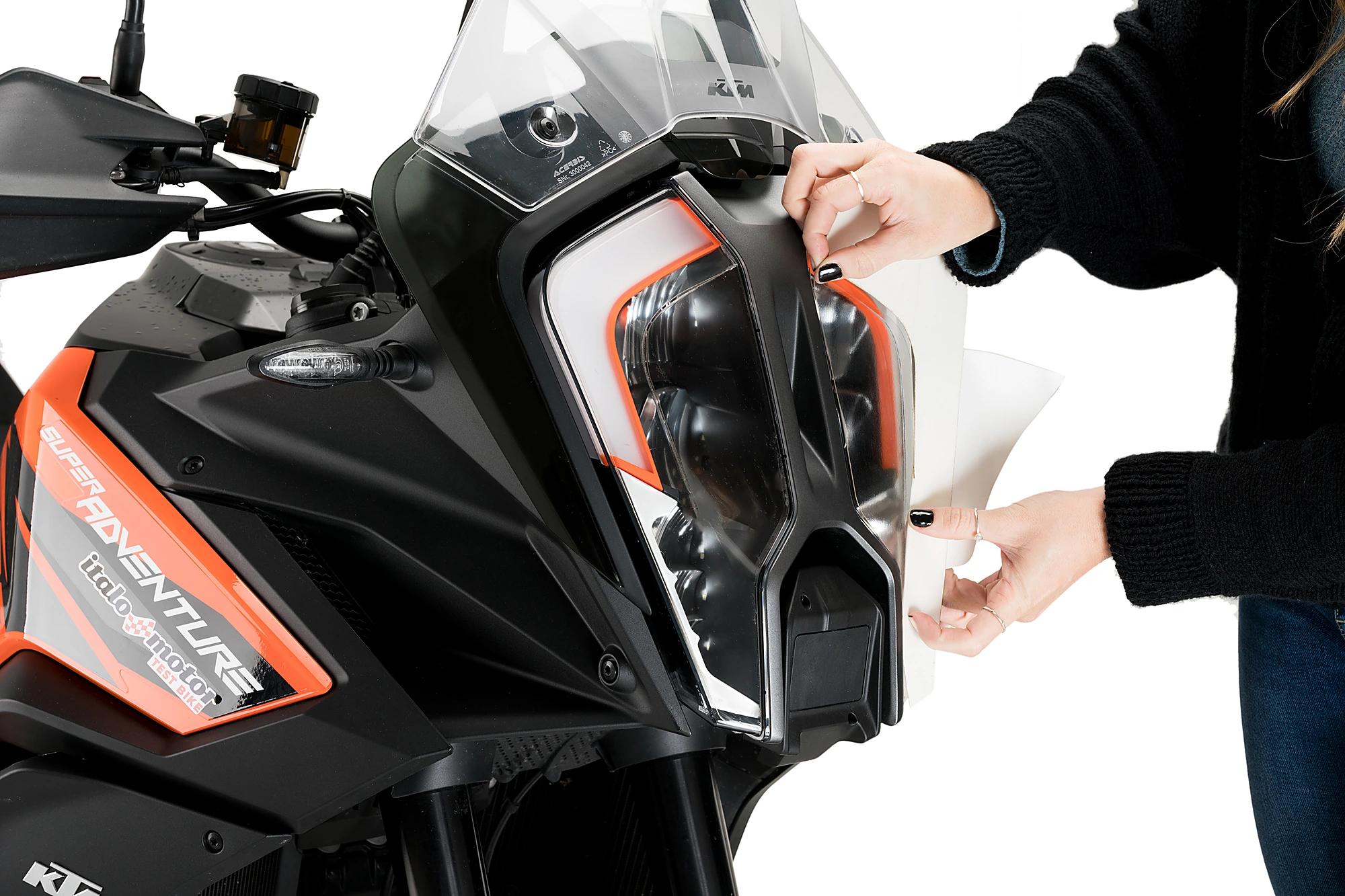 Scheinwerferschutz Adhere - 21444 - KTM 1290 SUPER ADVENTURE - Bj. 2021-2025