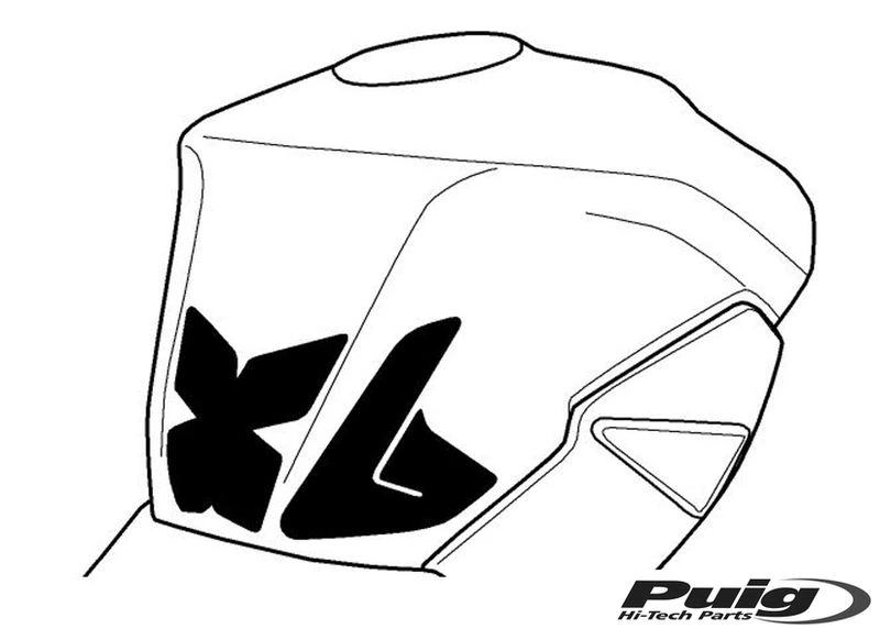 Tankpad modellspezifisch - 8437 - SUZUKI GSR750 - Bj. 2011-2016