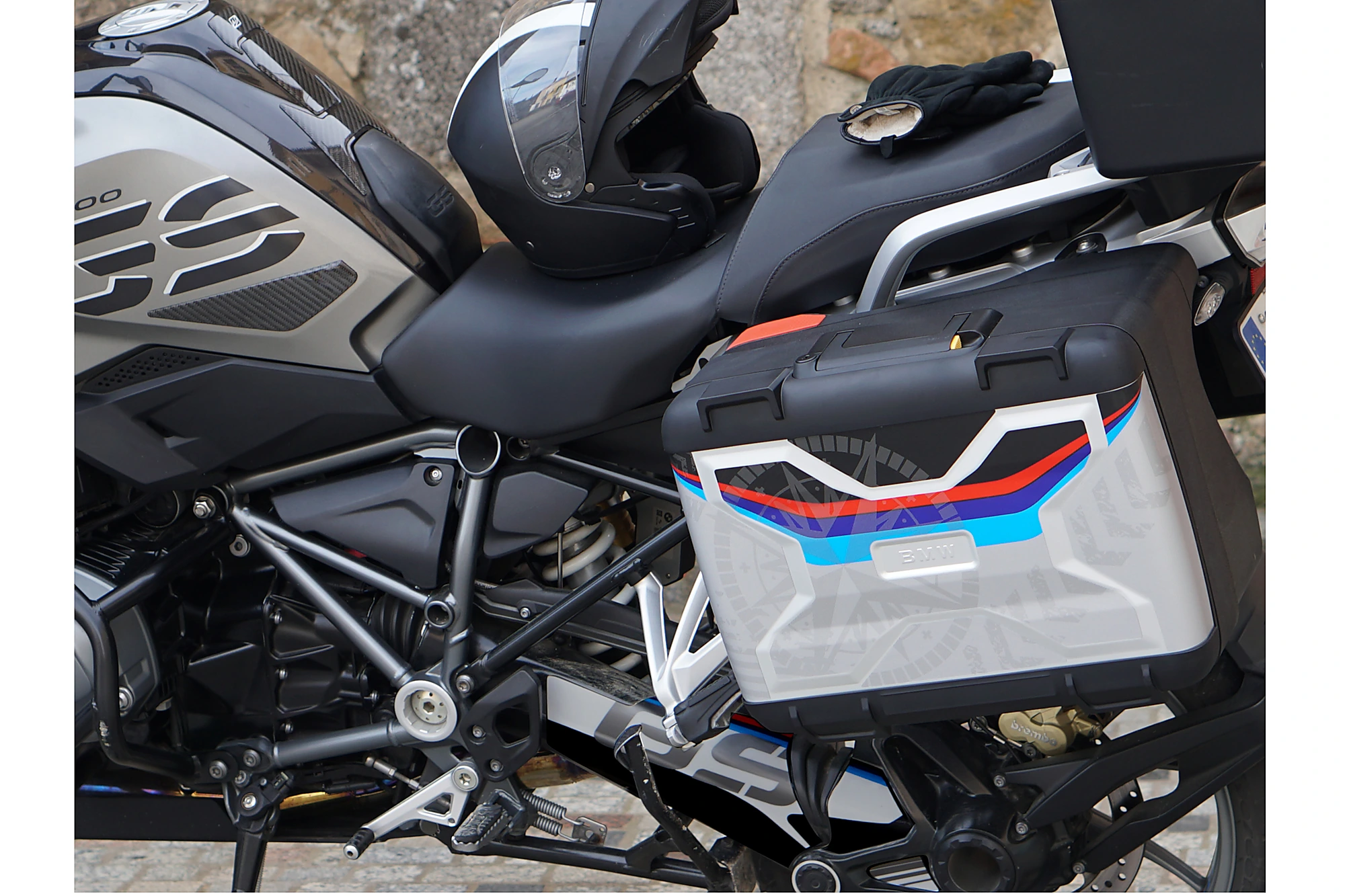 Klebebefestigungs-Set für Seitenkofferträger BMW - 20228