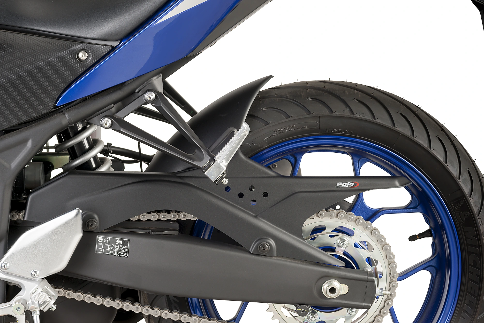 Hinterradabdeckung - 8558 - YAMAHA - Bj. 2015-2026