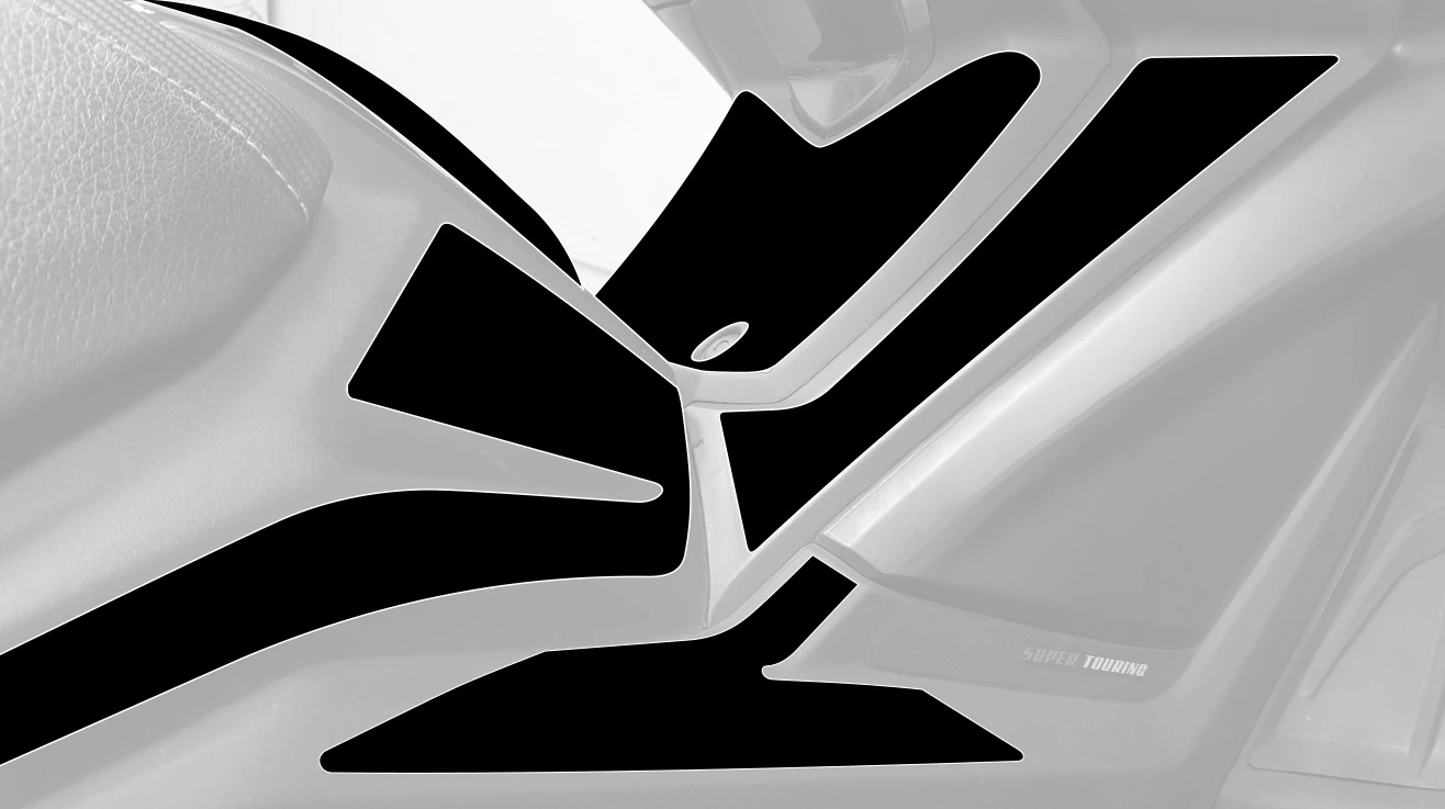 Tankpad Scratch Saver - 9953 - KYMCO AK550 - Bj. 2017-2023