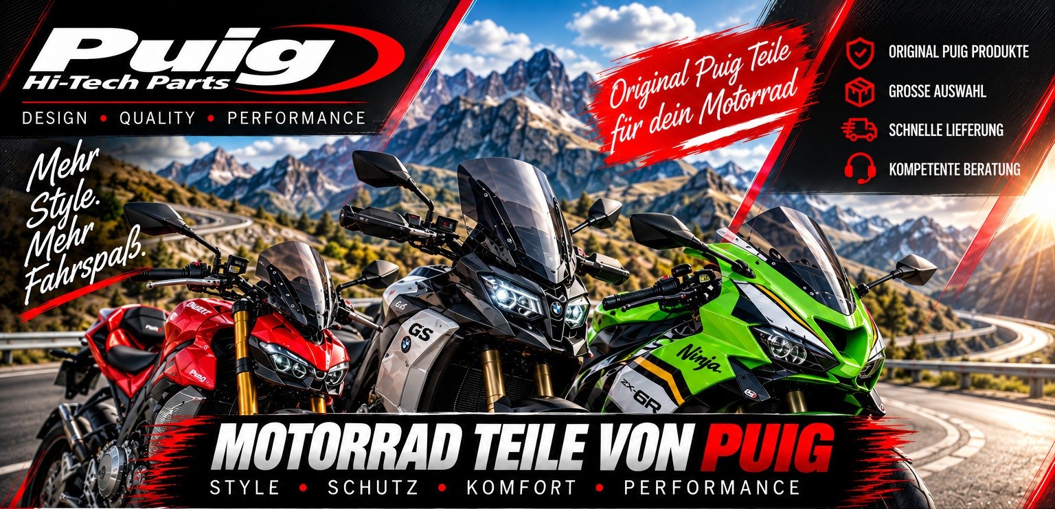 PUIG Hi-Tech Parts – Motorradteile von PUIG