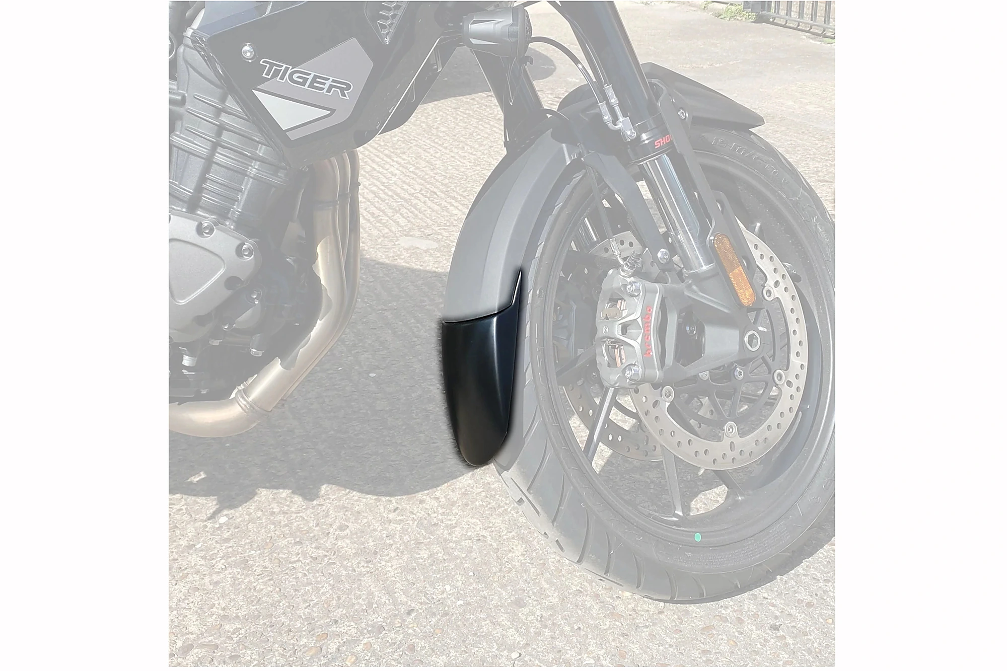 Vorderer Schutzblech-Seitenteil - 21639 - TRIUMPH TIGER 1200 GT - Bj. 2022-2026