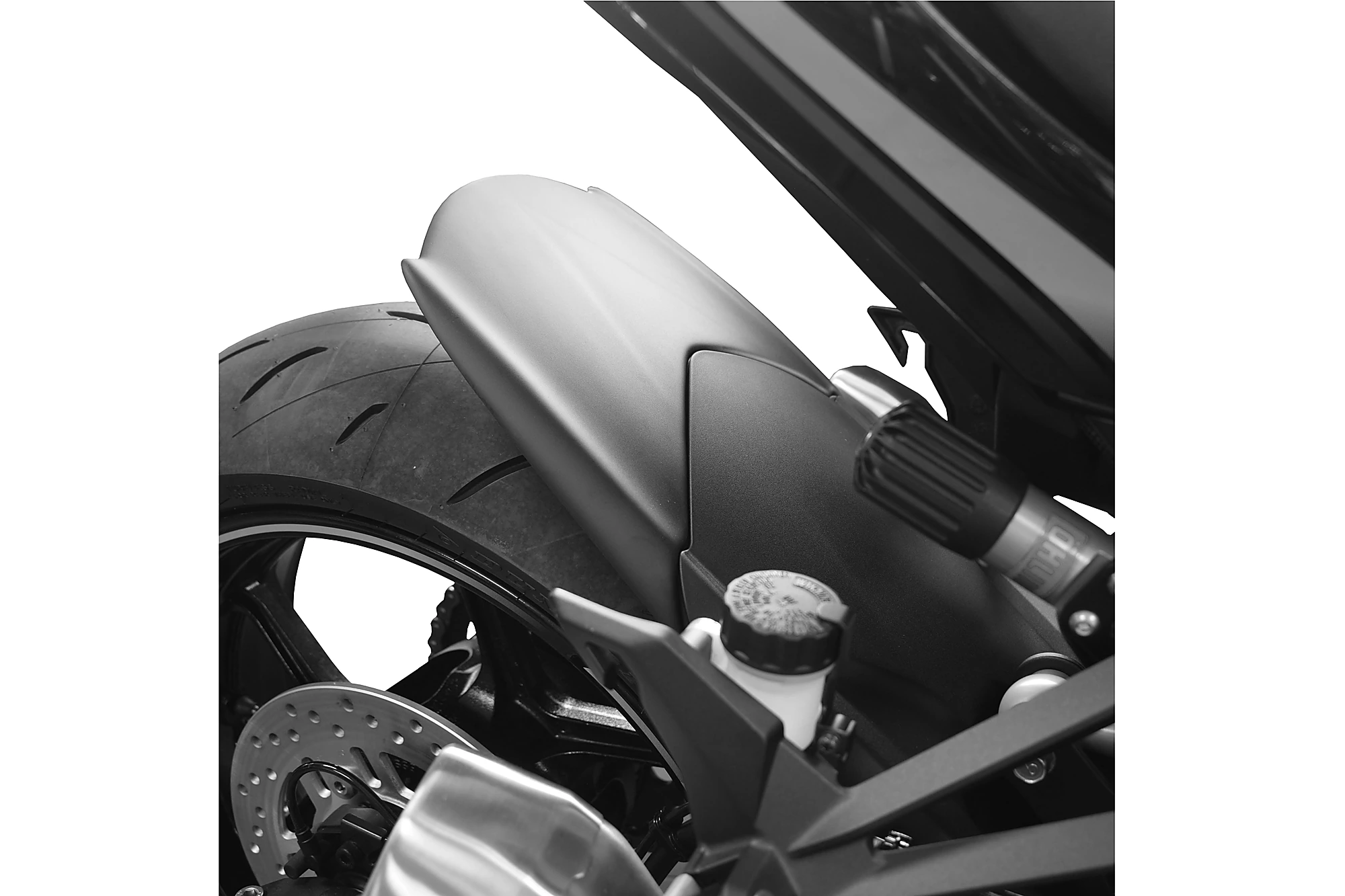 Hinterradabdeckung-Verlängerung - 9893 - KAWASAKI Z1000 - Bj. 2010-2016