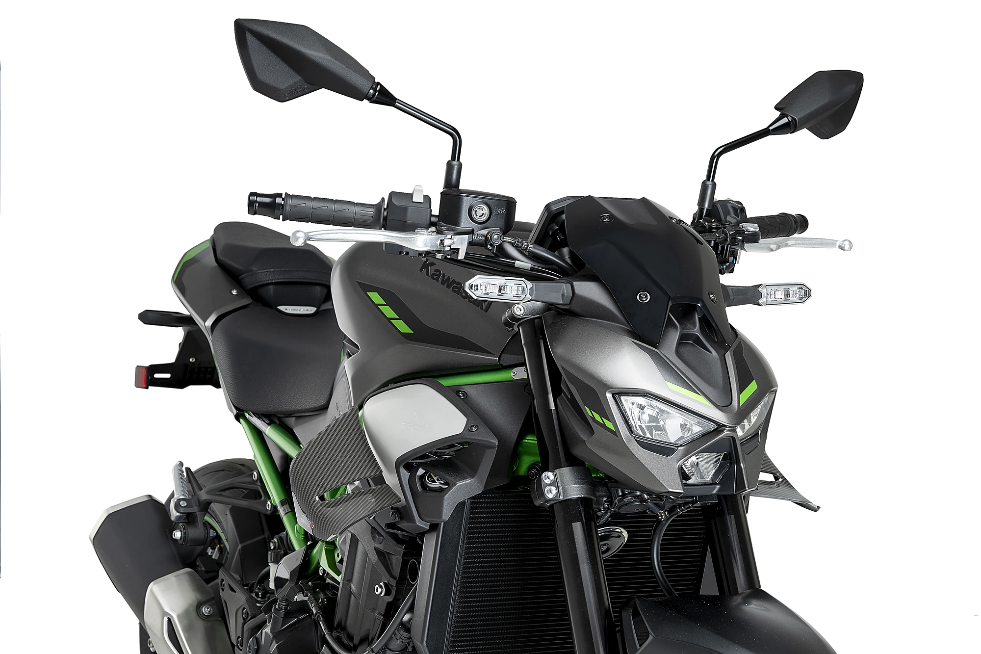 D12 Spoiler - 22445 - KAWASAKI Z900 - Bj. 2025-2026