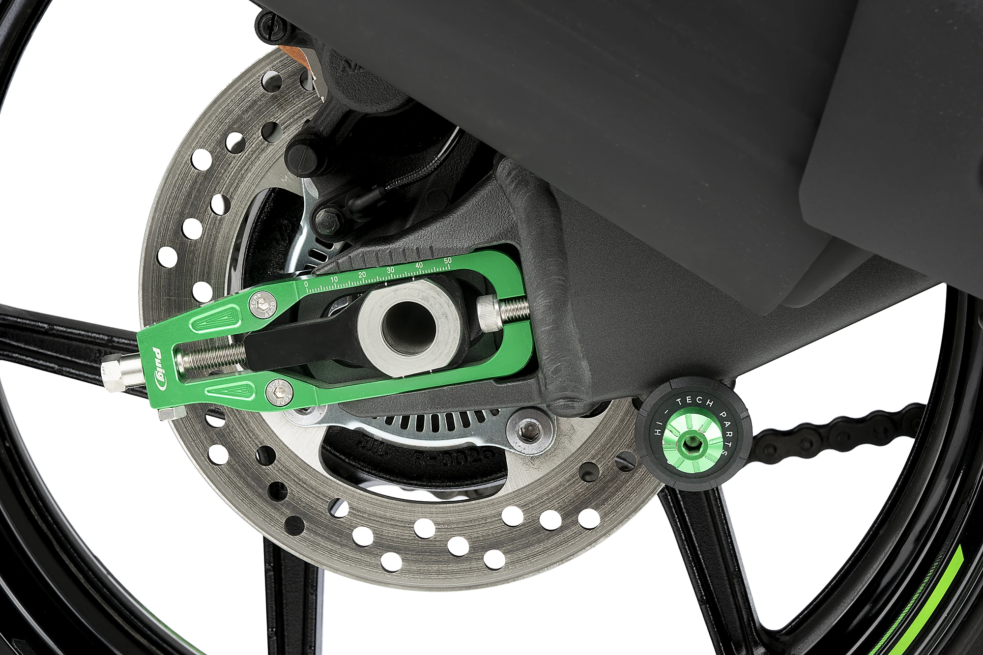 Kettenspanner - 22232 - KAWASAKI ZX-6R NINJA - Bj. 2024-2026
