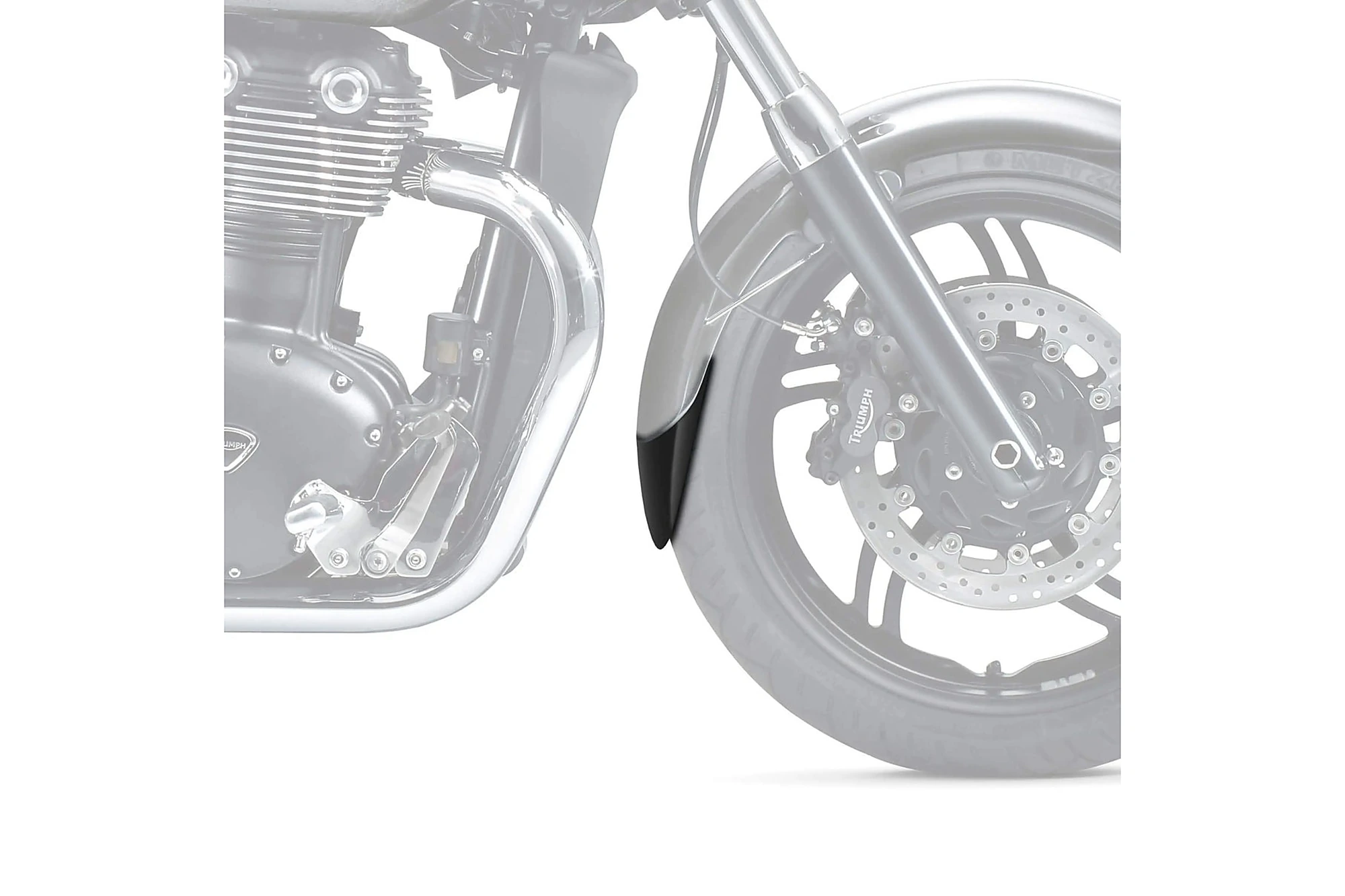 Vorderer Schutzblech-Seitenteil - 22985 - TRIUMPH THUNDERBIRD - Bj. 2009-2018