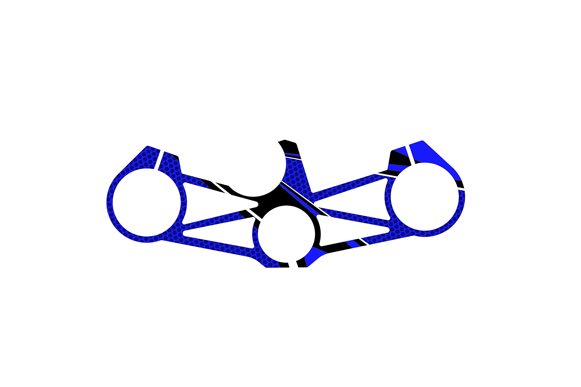 Gabelbrückenschutz Radikal - 3478 - KAWASAKI ZX-6R - Bj. 2013-2023