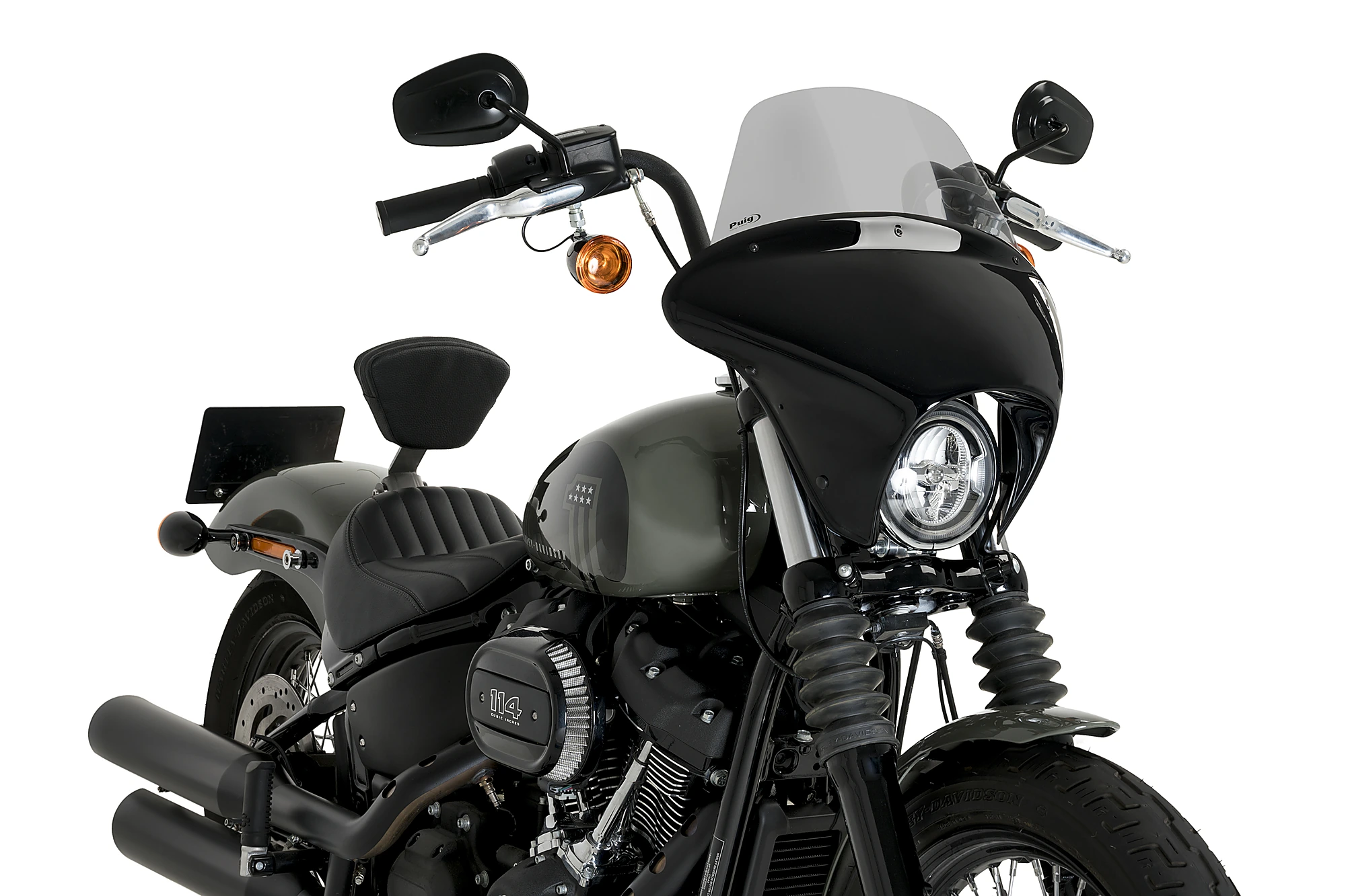 Batwing SML Touring - 21215 - HARLEY DAVIDSON SOFTAIL STREET BOB FXBB - Bj. 2021-2026