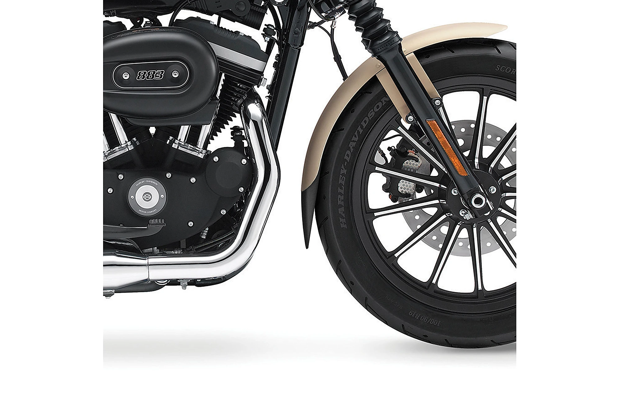 Vorderer Schutzblech-Seitenteil - 6170 - HARLEY DAVIDSON - Bj. 1993-2026