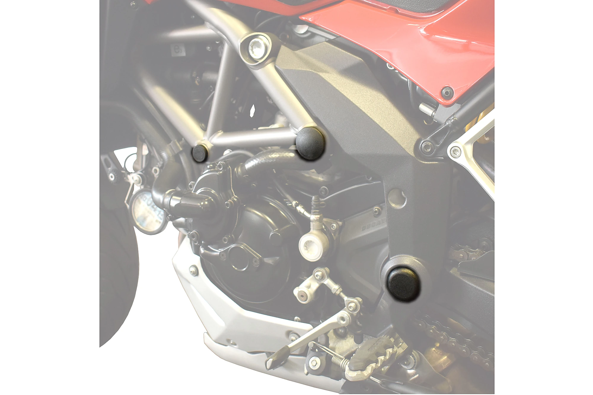 Rahmenstöpsel - 9635 - DUCATI MULTISTRADA 1200 - Bj. 2010-2014