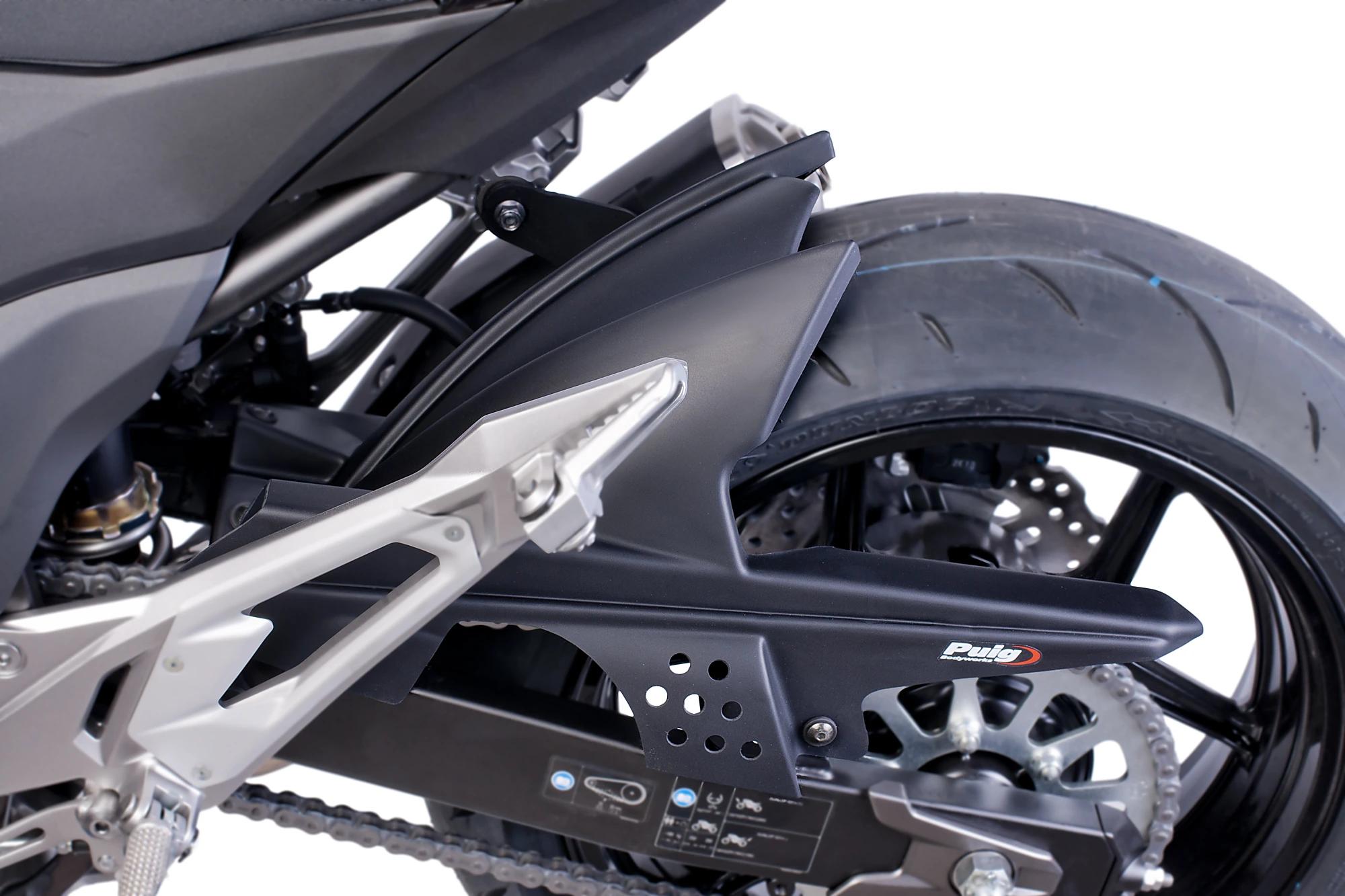 Hinterradabdeckung - 6462 - KAWASAKI Z800 - Bj. 2013-2016