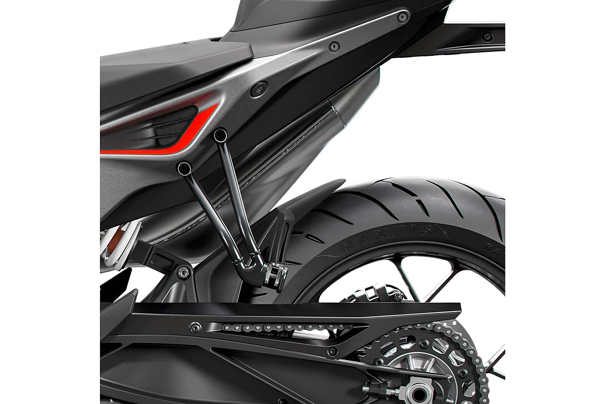 Hinterradabdeckung-Verlängerung - 0024 - KTM 790 DUKE - Bj. 2018-2026