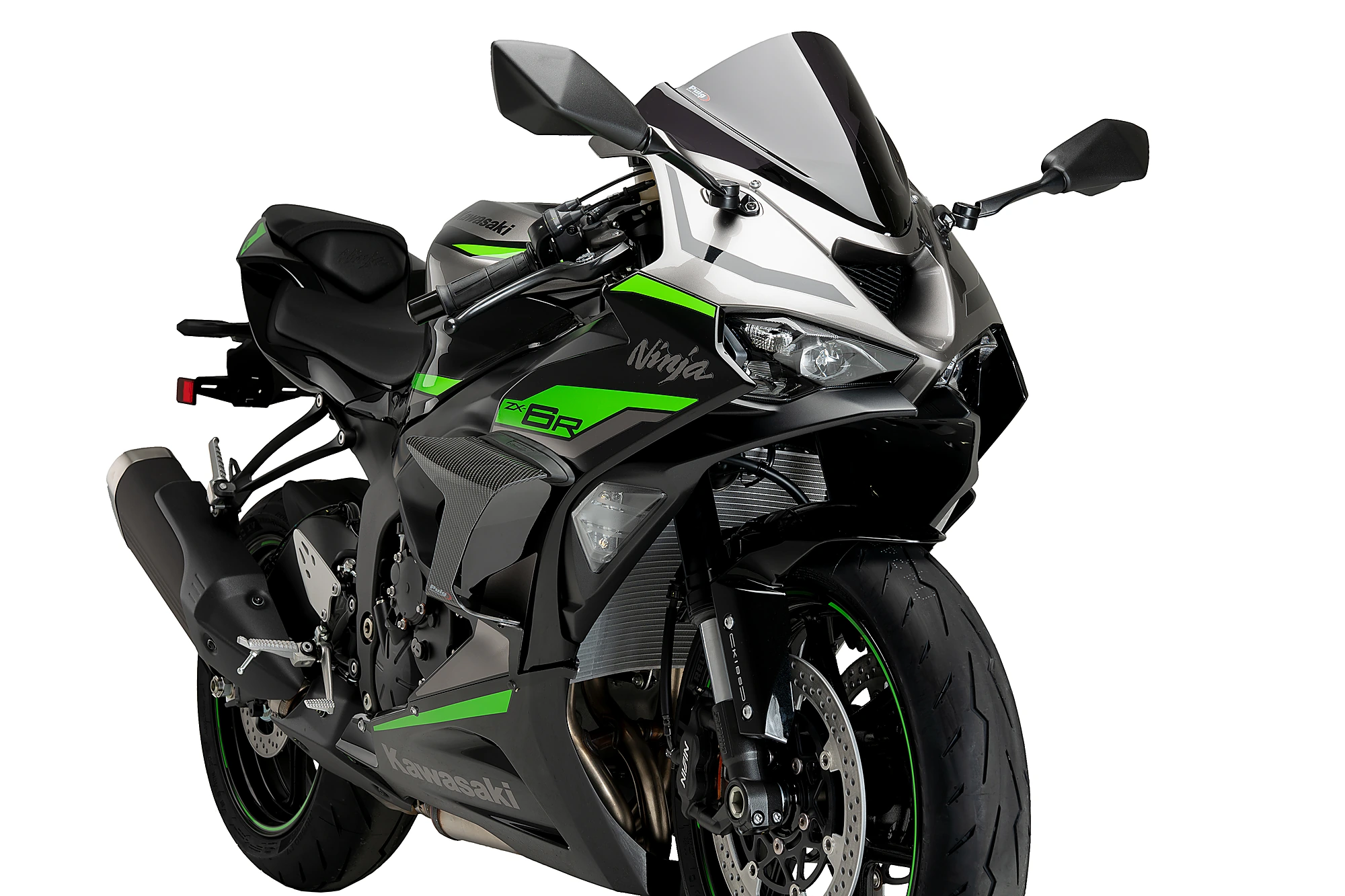 Seitliche Spoiler Race - 21858 - KAWASAKI ZX-6R NINJA - Bj. 2024-2026