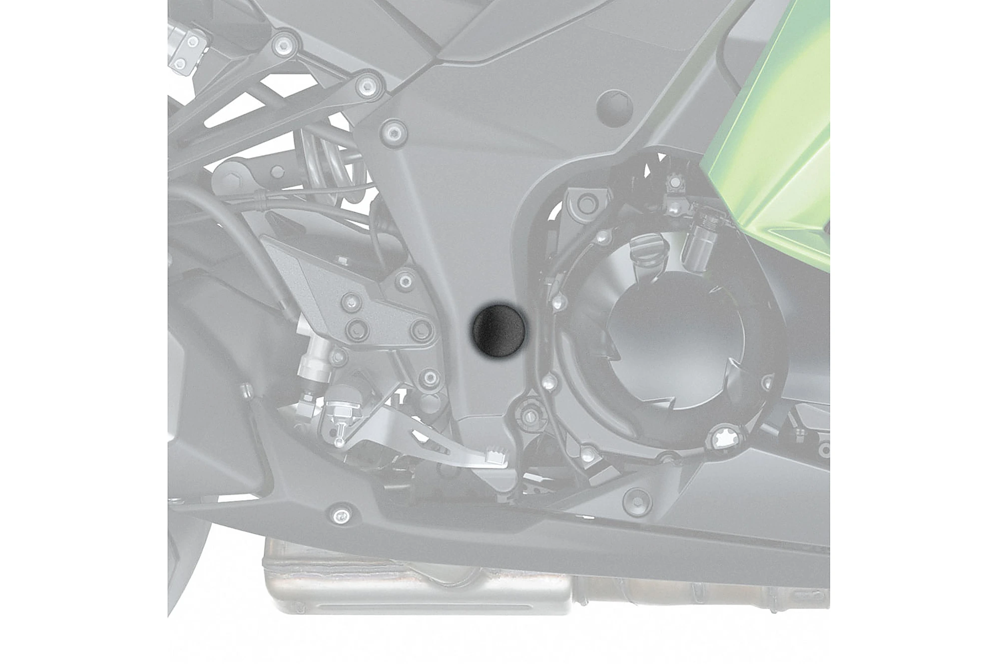 Rahmenstöpsel - 3509 - KAWASAKI - Bj. 2010-2026